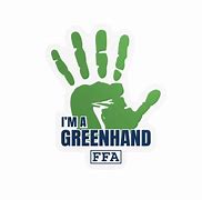 green hand